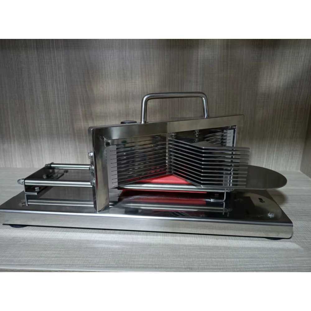 스텐 토마토 슬라이서 업소용 과일 토마토써는 기계 4mm - 상품 이미지