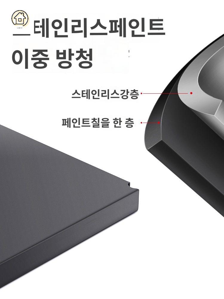 틈새 정리대 선반 냄비 주방 수납함 - 상세 이미지 2