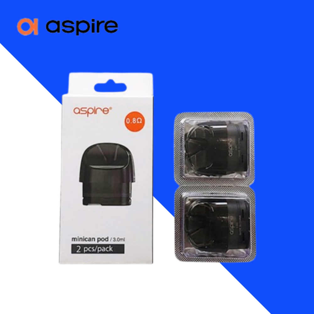 아스파이어 미니칸 플러스 팟 공팟 0.8옴 1팩(2개입) 액상 전자담배 전담 코일