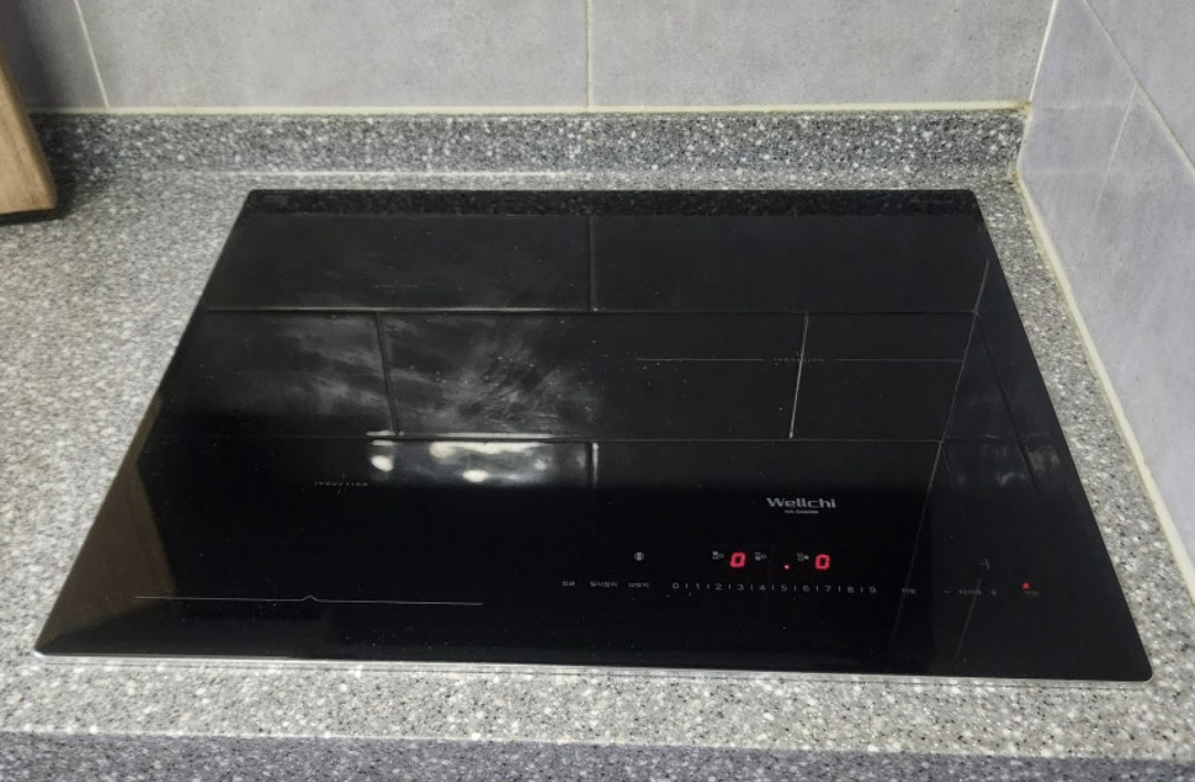 인덕션3구 전기렌지3구 빌트인 웰치 매립형 설치 전기레인지 유로플래티넘 KR-S4800N - 상세 이미지 2