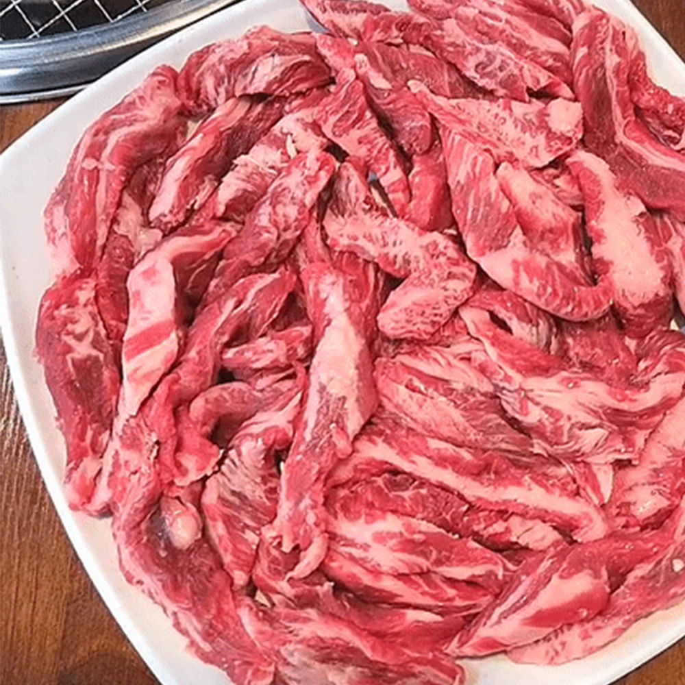 [메가히트상품] 소갈비살 400g 2인분 /늑간살 소갈비 미국산 프리미엄 : 해와바다