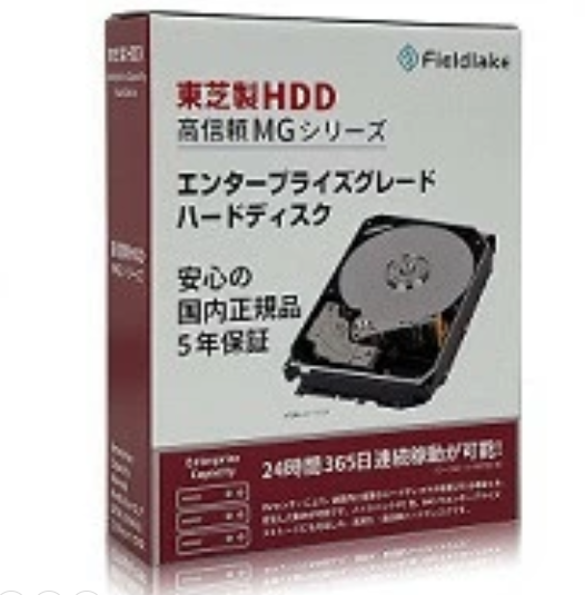 도시바 TOSHIBA 3.5인치 HDD8TB SATA 6Gb/s MG08ADA800E - 메인 이미지