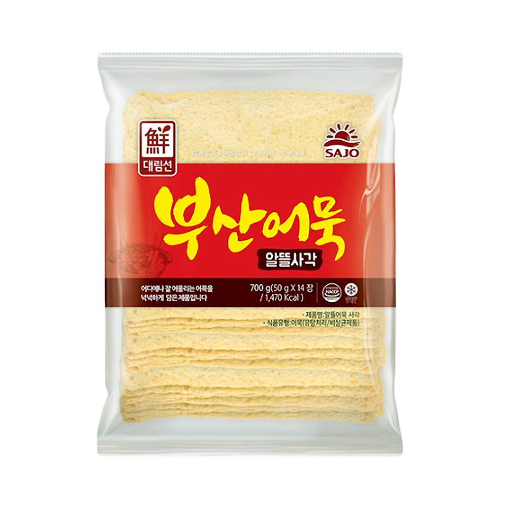 [신선] 1+1 대림선 알뜰사각어묵 700g 트레이더스 식자재 식자재마트 대용량 : 영춘권