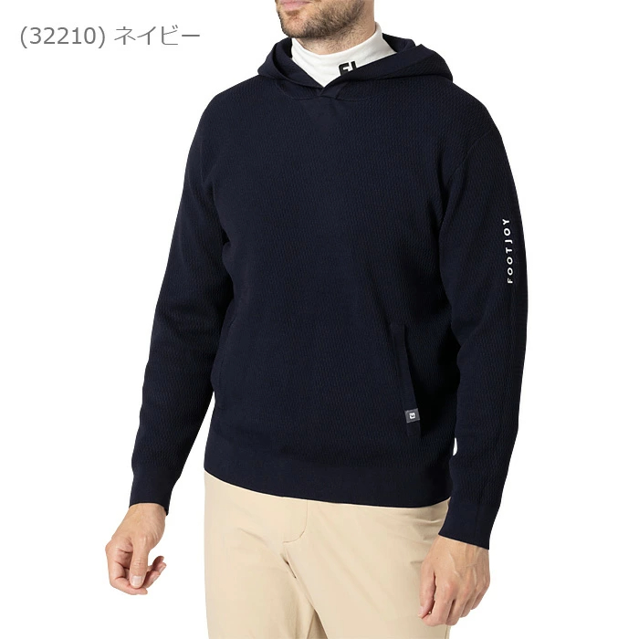 풋조이 FOOTJOY 풀오버 후드 남성 스웨트 티셔츠 FJ-F24-M03 4컬러 - 상세 이미지 4