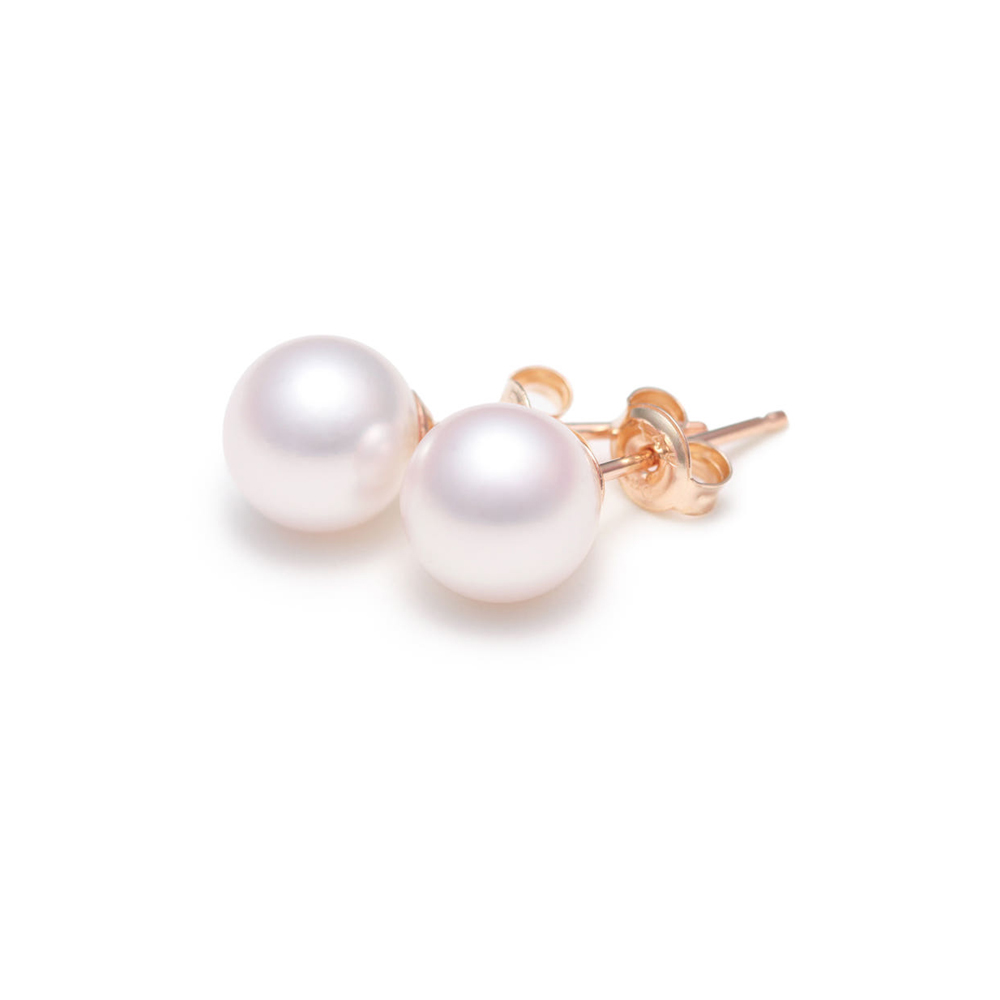 프릴 14K 18K 6~10mm 아코야 진주 귀걸이 EXCELLENT(진주 감정서 동봉)