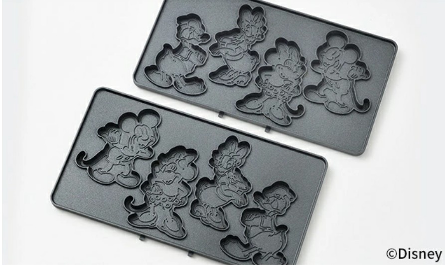 브루노 BRUNO 디즈니 핫 샌드 샌드위치 메이커 더블 BOE136-BE 베이지