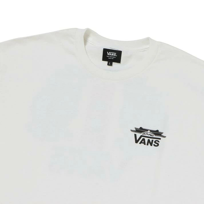 반스 VANS 일본 오키나와2 반팔 티셔츠 124K1013000 블랙 화이트 2컬러 - 상세 이미지 5