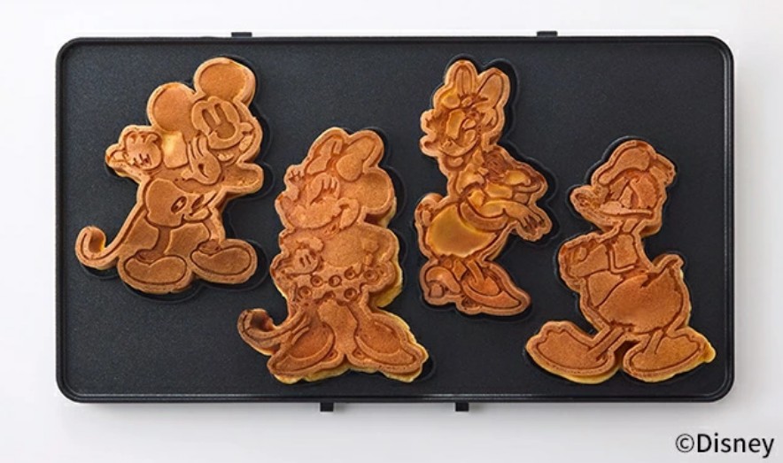 브루노 BRUNO 디즈니 핫 샌드 샌드위치 메이커 더블 BOE136-BE 베이지