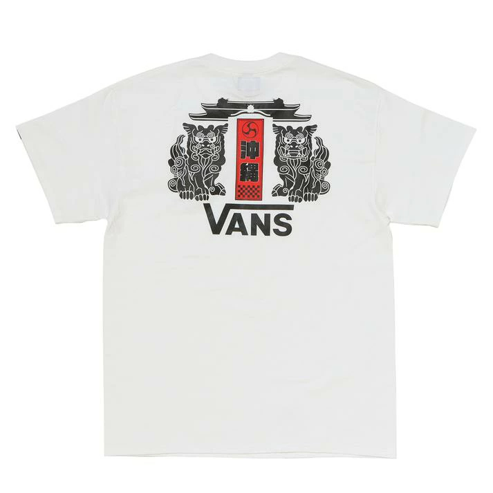 반스 VANS 일본 오키나와2 반팔 티셔츠 124K1013000 블랙 화이트 2컬러 - 상세 이미지 4