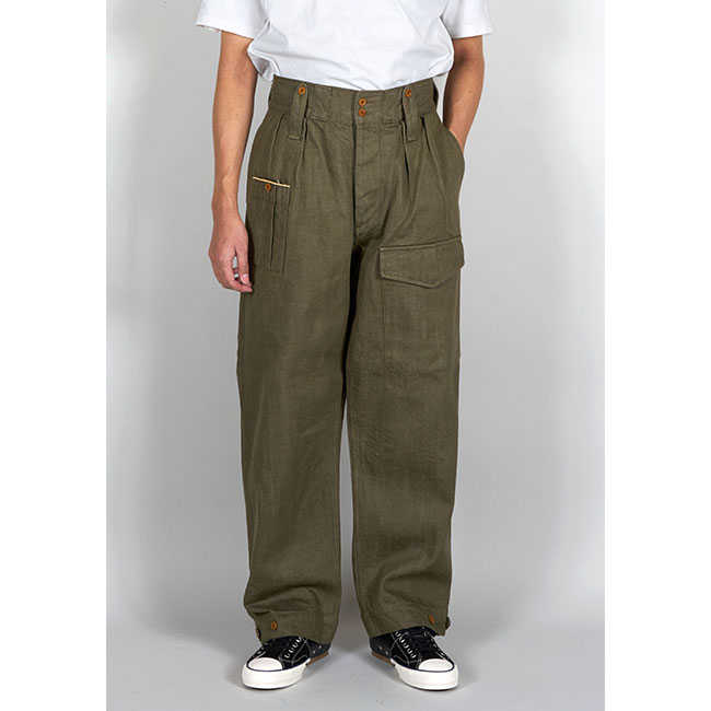나이젤카본 Nigel Cabourn 루즈 데님 브리티쉬 아미 팬츠 50030 2컬러 - 상세 이미지 4