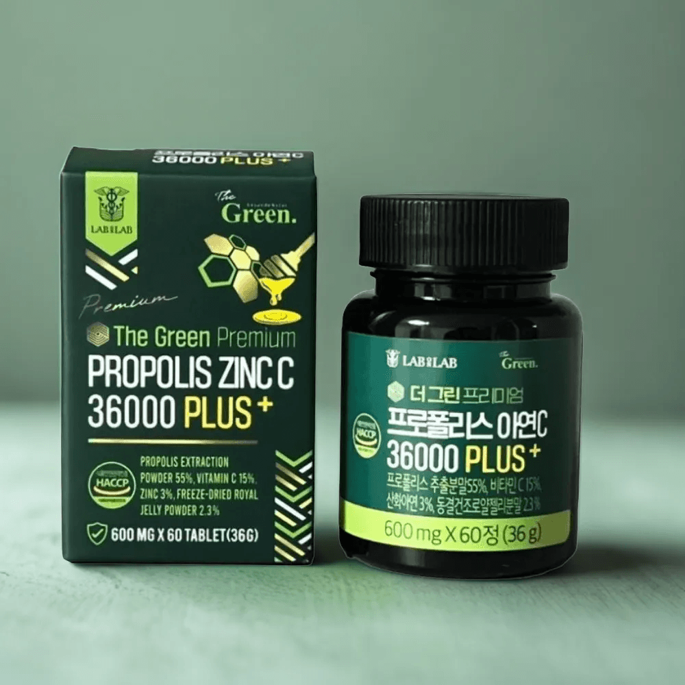 랩온랩 그린 프로폴리스 프리미엄 아연C 36000 플러스 600mg X 60정 호주산 : 넷카트