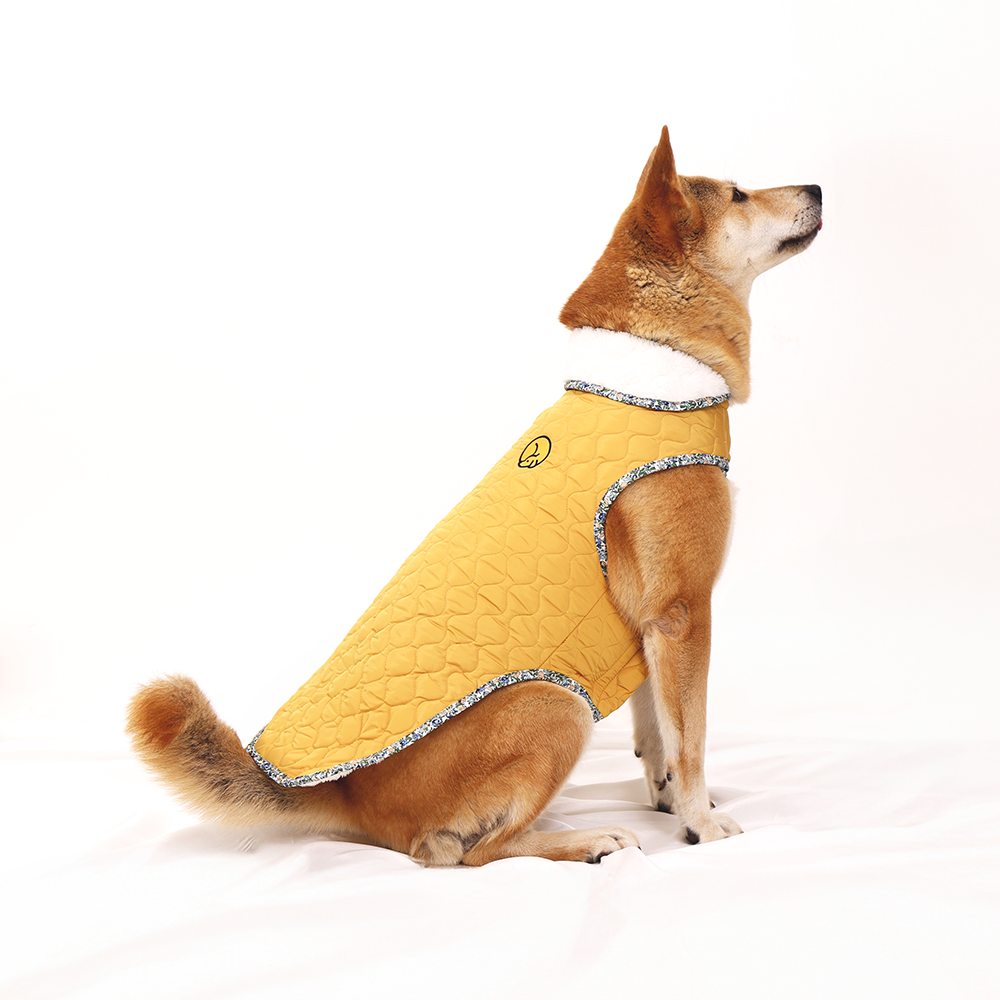 강아지패딩 조끼 대형견 패딩 벨크로 겨울옷 중형견