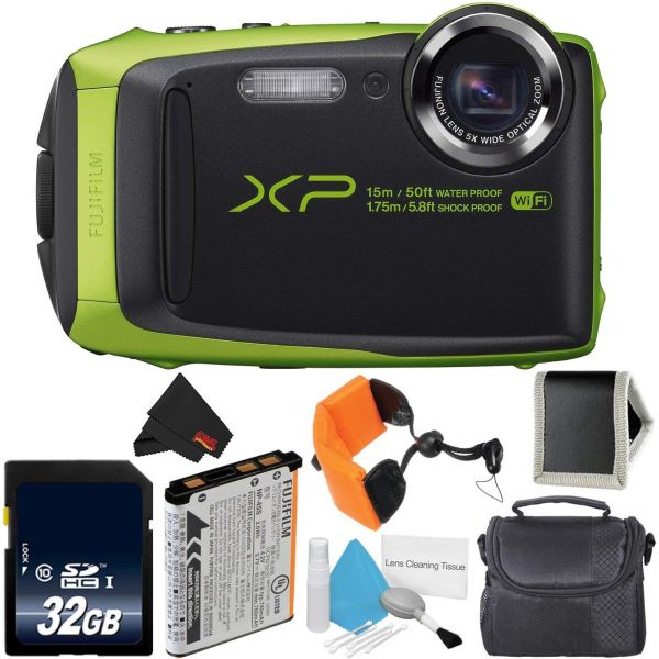 Fujifilm 방수 디지털 카메라 XP90 16.4MP 32GB 메모리 포함 : 엄마직구15