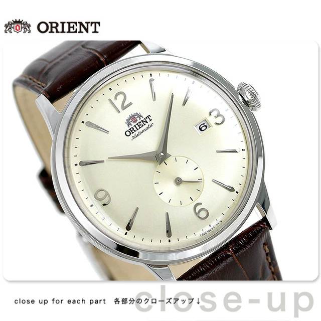 오리엔트 ORIENT Bambino 밤비노 오토매틱 가죽 손목시계 RN-AP0105Y - 상품 이미지