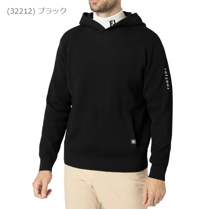 풋조이 FOOTJOY 풀오버 후드 남성 스웨트 티셔츠 FJ-F24-M03 4컬러 - 상세 이미지 5