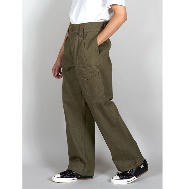 나이젤카본 Nigel Cabourn 루즈 데님 브리티쉬 아미 팬츠 50030 2컬러 - 상세 이미지 3