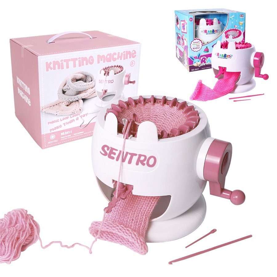 DIY 울 직조기 수동 뜨개질 SENTRO - 상품 이미지