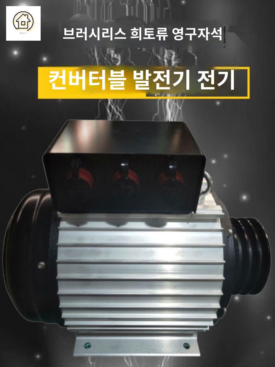 발전기 영구자석 디젤 전동 제작 가능 - 상세 이미지 2