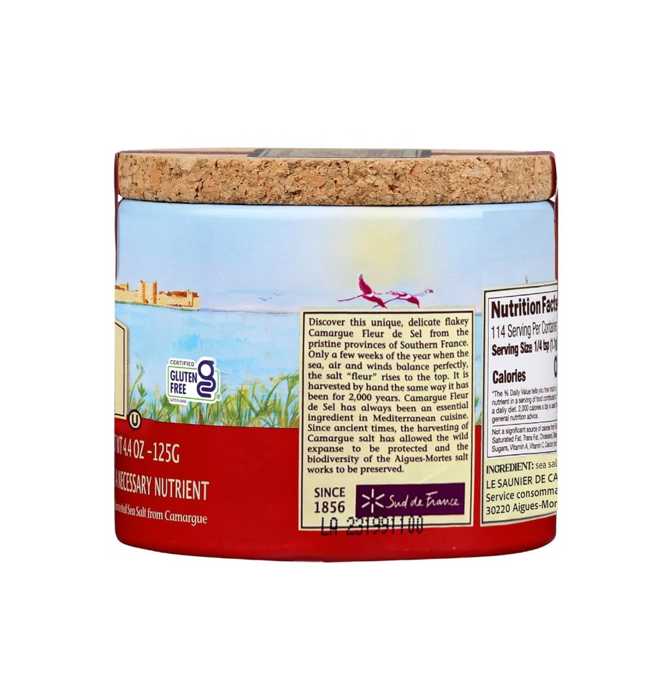 프랑스 카마르그 소금 꽃소금 플뢰르 드셀 125g, 4개 - 상세 이미지 4