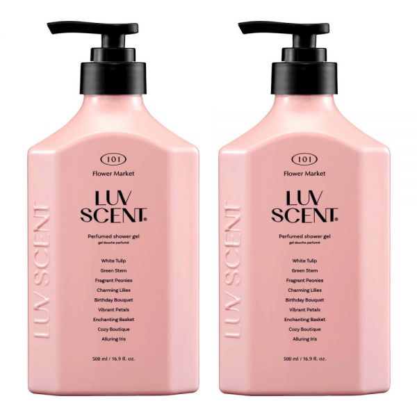 럽센트 바디워시 플라워마켓 화이트튤립향 500ml 2개 : 리씨유통