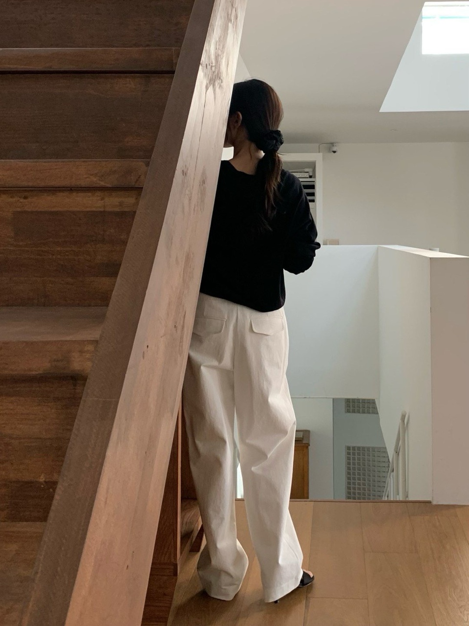 베르가못 노튼 팬츠 노턱 코튼 일자 베이직 바지 (2 color) 상세 이미지 7