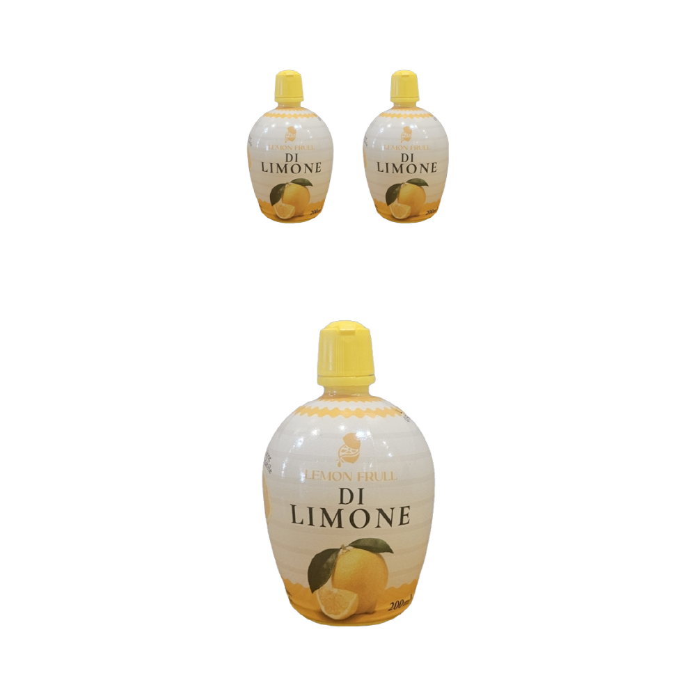 레몬프룰 이탈리아 레몬즙 레몬원액 레몬쥬스 200ml, 3개 - 상품 이미지