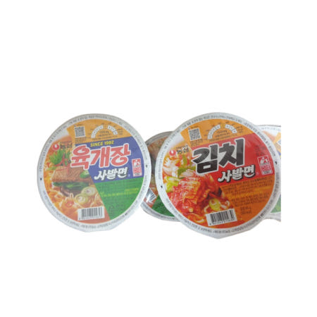 육개장사발면24개 + 김치사발면24개 (총48개)