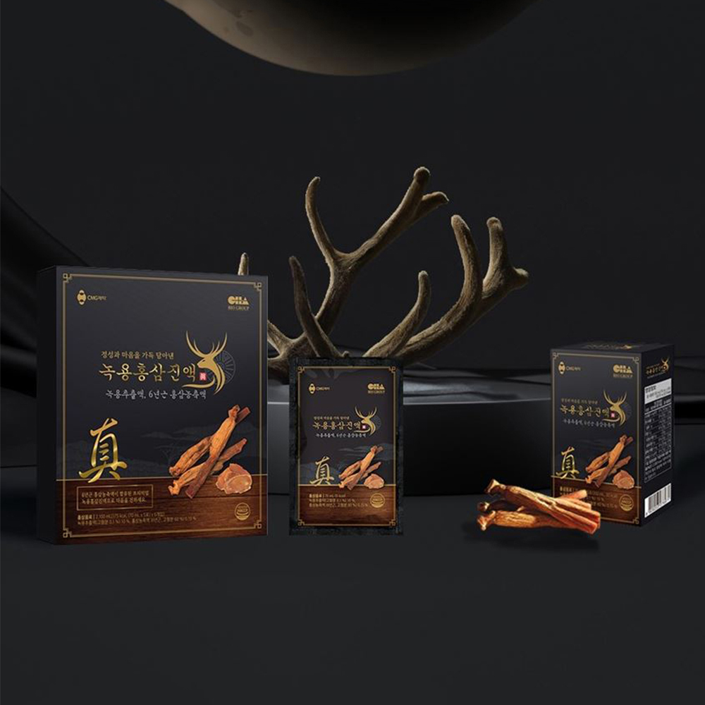 본래원 녹용 홍삼진액 30포 6년근 면역력 1개월분