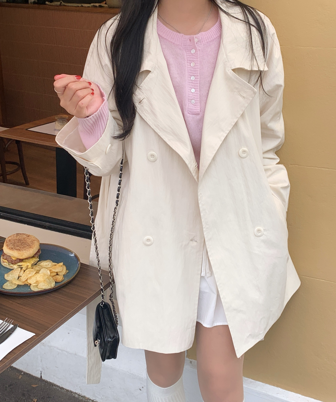 [🎀MADE/🤍당일발송] 아워 레이스 밴딩 코튼 스커트, 속바지 안감 상세 이미지 30