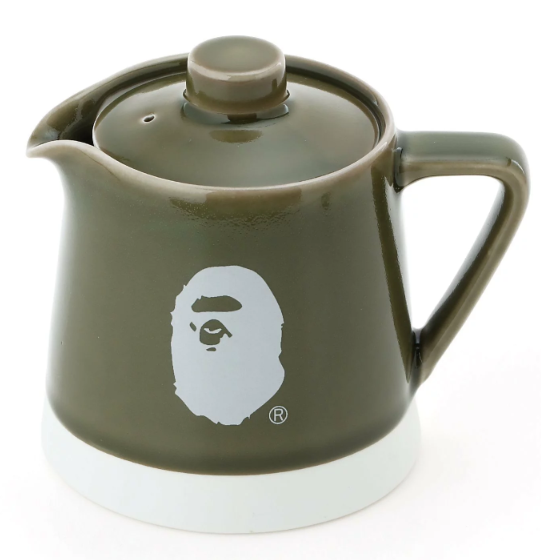 베이프 BAPE LOGO PORCELAIN TEA POT 티포트 녹차 주전자 티팟 - 상품 이미지