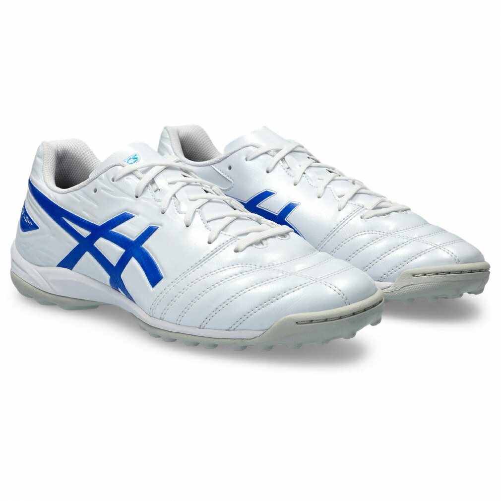 아식스 asics DS 라이트 클럽 TF 풋살화 1103a112 100 화이트x블루 - 메인 이미지