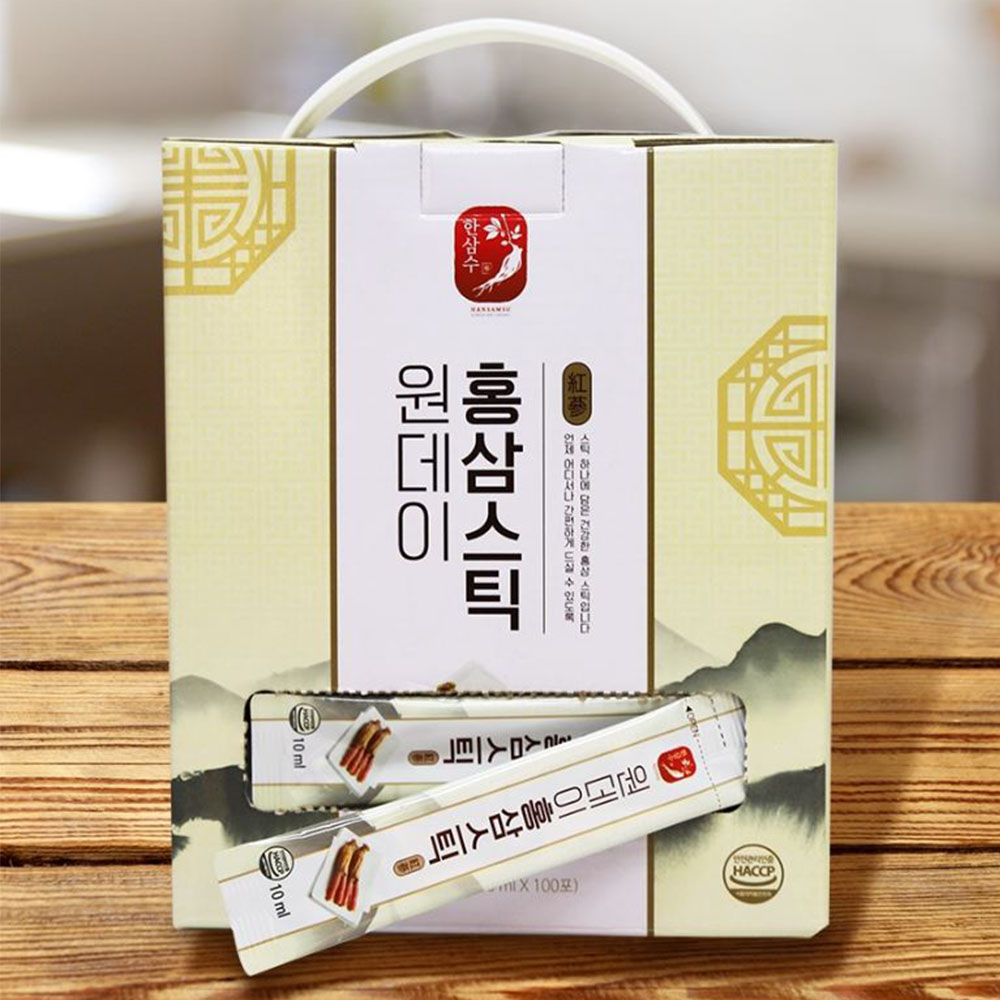대용량 홍삼 스틱 100포 6년근 100일분