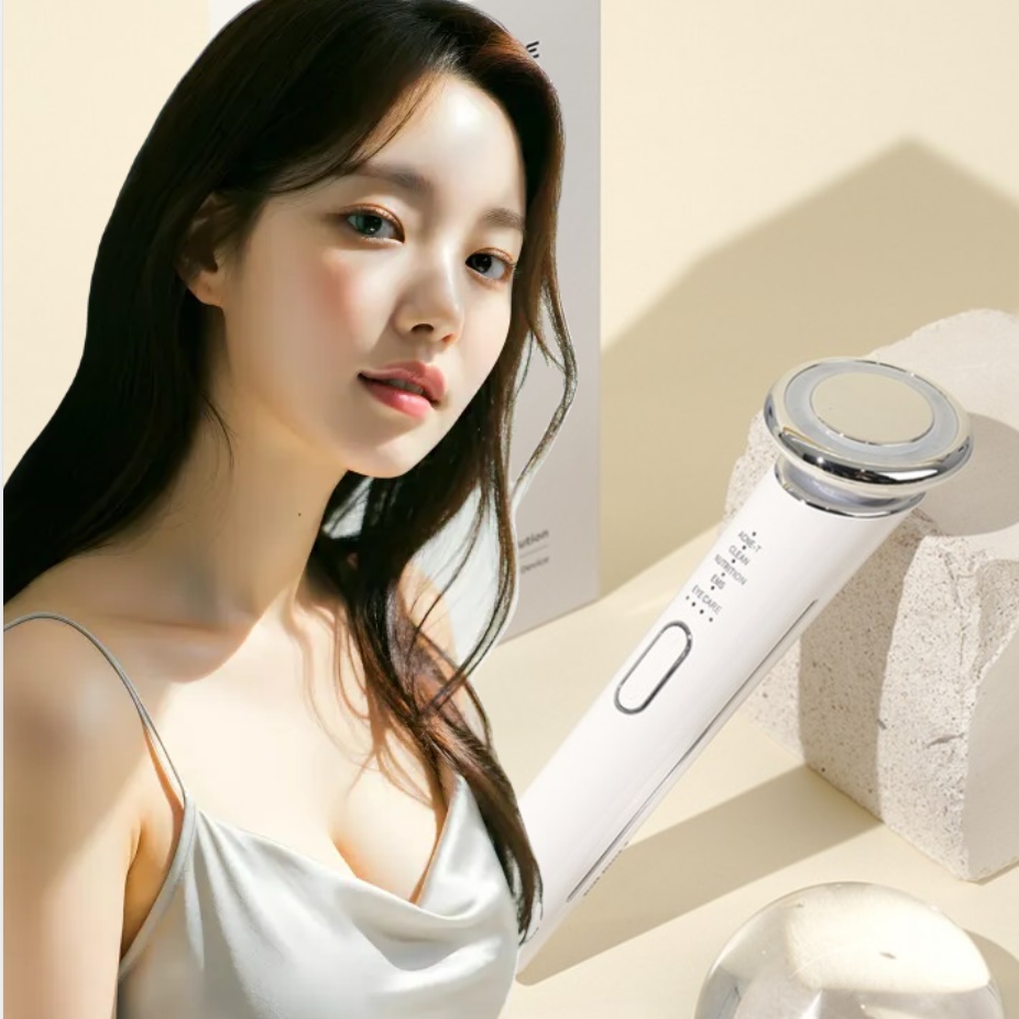 갈바닉 고주파 마사지기 고주파 온열 치료기 모공 디바이스 전동 클렌저