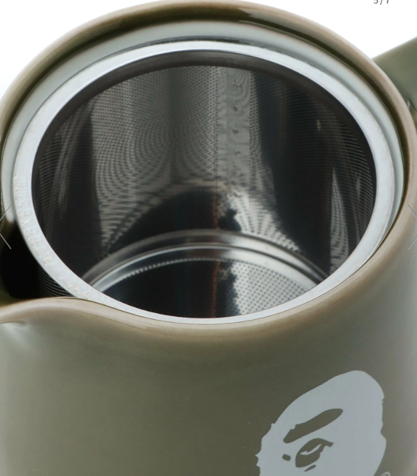 베이프 BAPE LOGO PORCELAIN TEA POT 티포트 녹차 주전자 티팟 - 상세 이미지 5