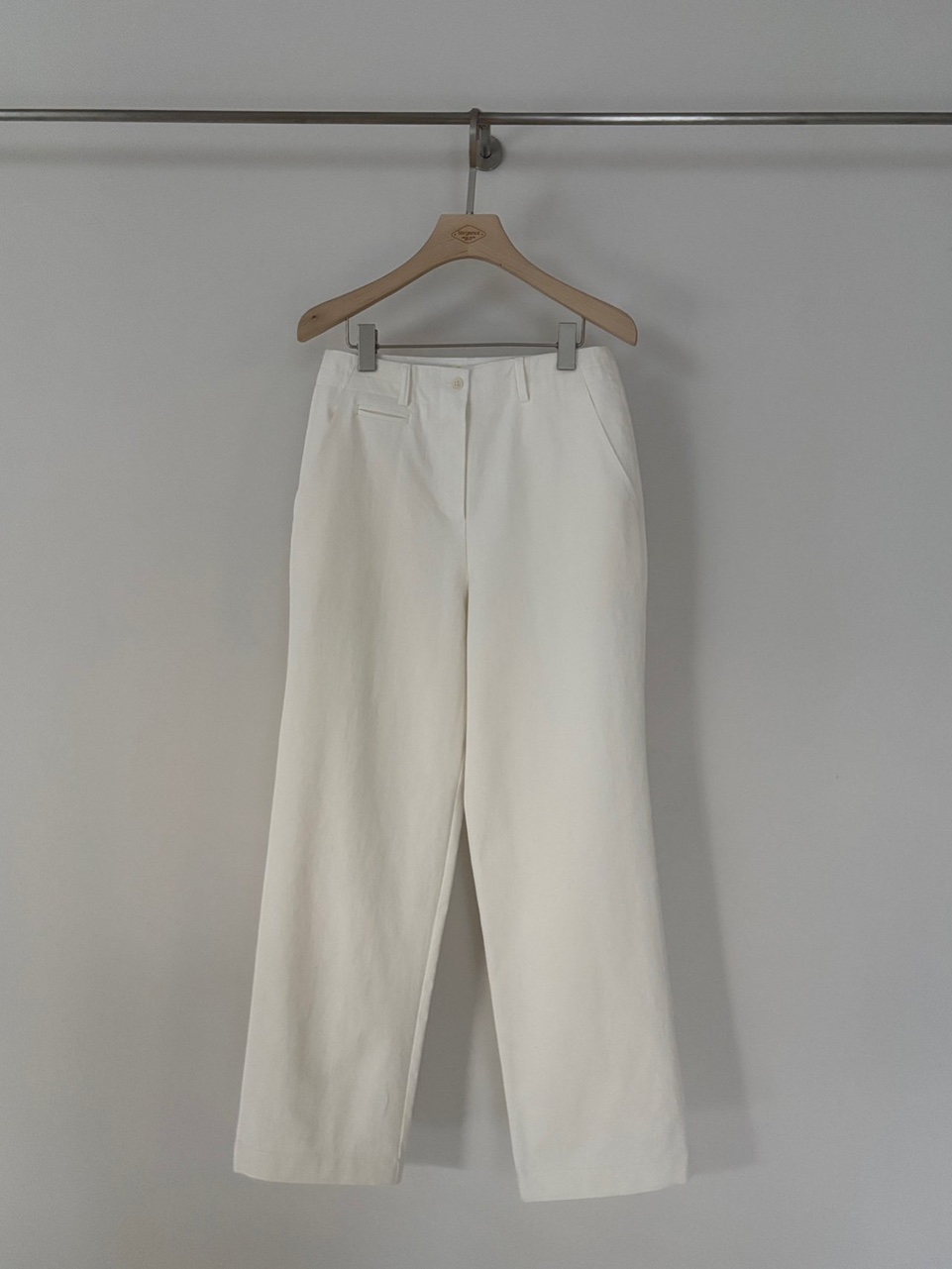 베르가못 노튼 팬츠 노턱 코튼 일자 베이직 바지 (2 color) 상세 이미지 34