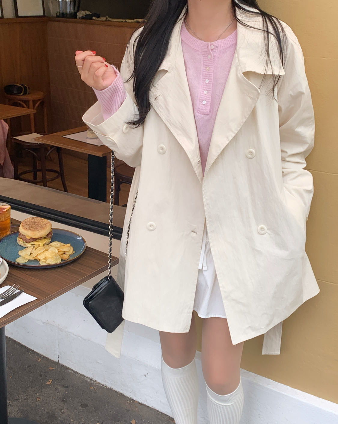 [🎀MADE/🤍당일발송] 아워 레이스 밴딩 코튼 스커트, 속바지 안감 상세 이미지 31