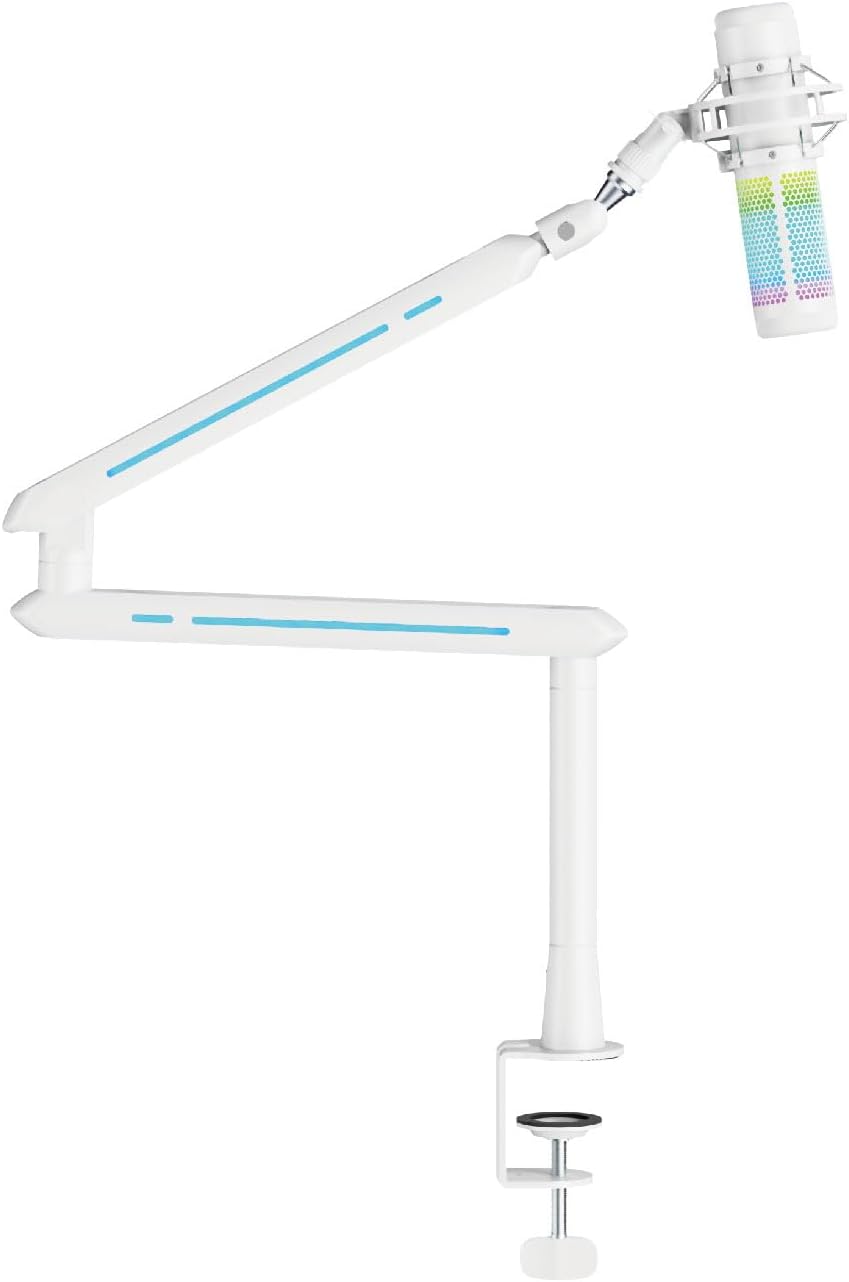 Alterzone ALZ-M5L 마이크 암 거치대 스탠드 RGB 라이팅 탑재 - 상세 이미지 2