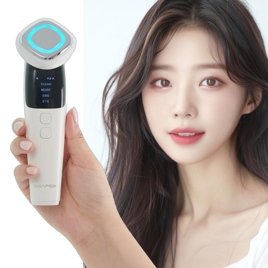 모공 디바이스 전동 클렌저 고주파 온열 치료기 얼굴 각질 제거기