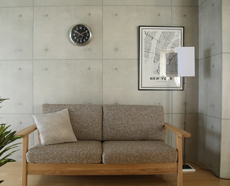 덜튼 브리스톨 아날로그 빈티지 벽시계 K725-925WD 30cm - 상세 이미지 3