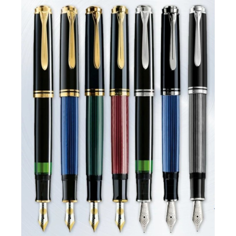 펠리칸 PELIKAN Souveran 만년필 M800 M805 펜케이스 + 보틀잉크 포함 - 상품 이미지