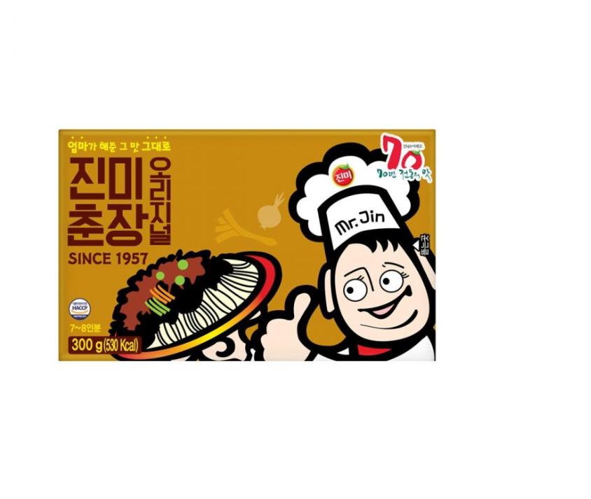 진미 오리지널 춘장 짜장면 필수 300g : 구쿠다스