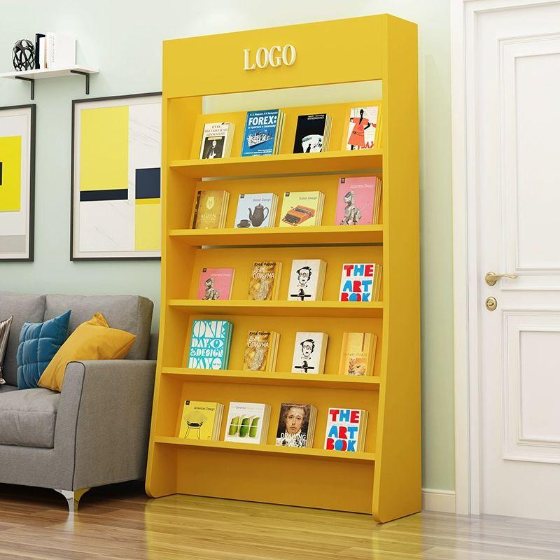 원목 책진열장 파티션 화이트 우드 책꽂이 원룸 진열장 스탠딩 라이트 월넛색 180x30x80 - 상세 이미지 5