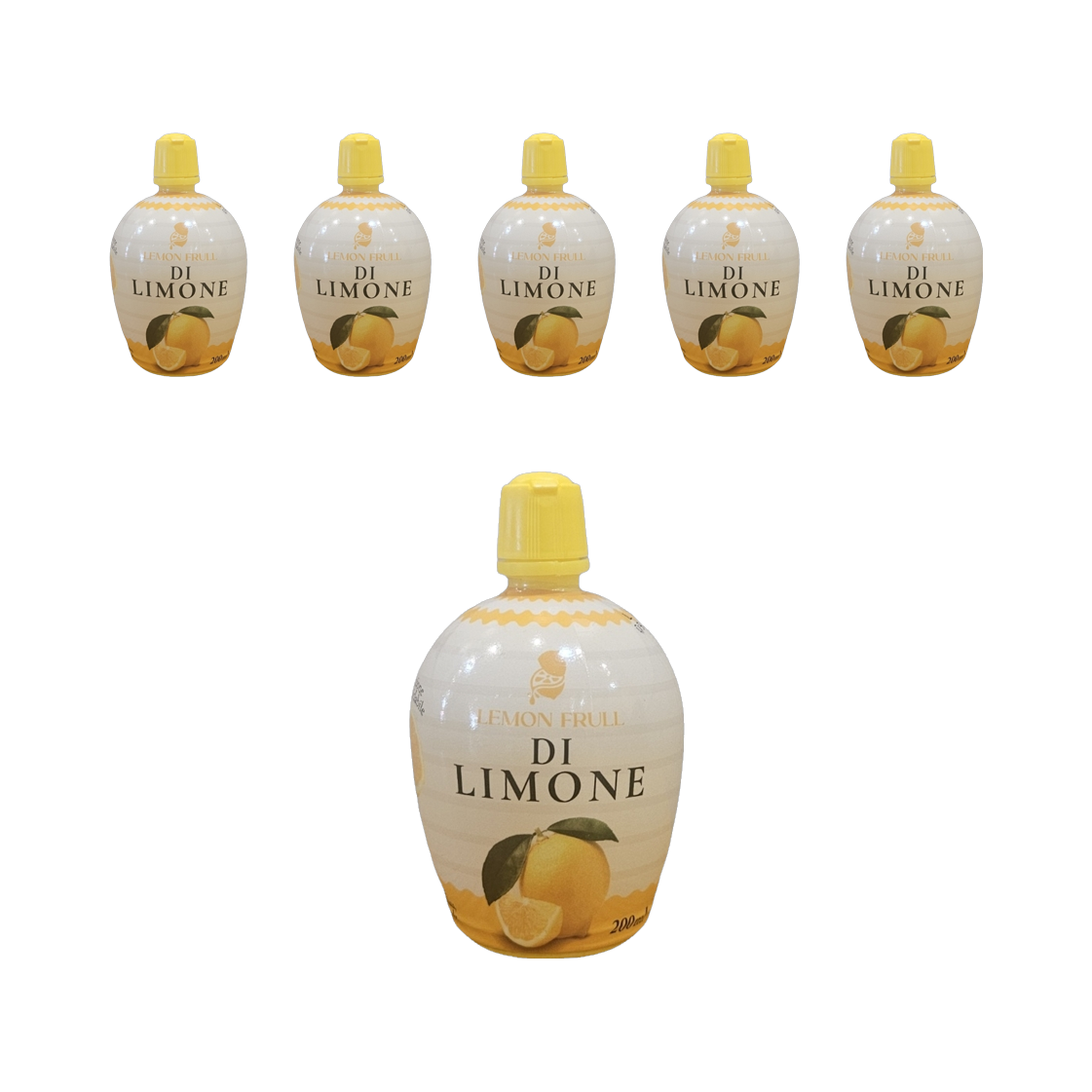 레몬프룰 이탈리아 레몬즙 레몬원액 레몬쥬스 200ml, 6개 - 상품 이미지