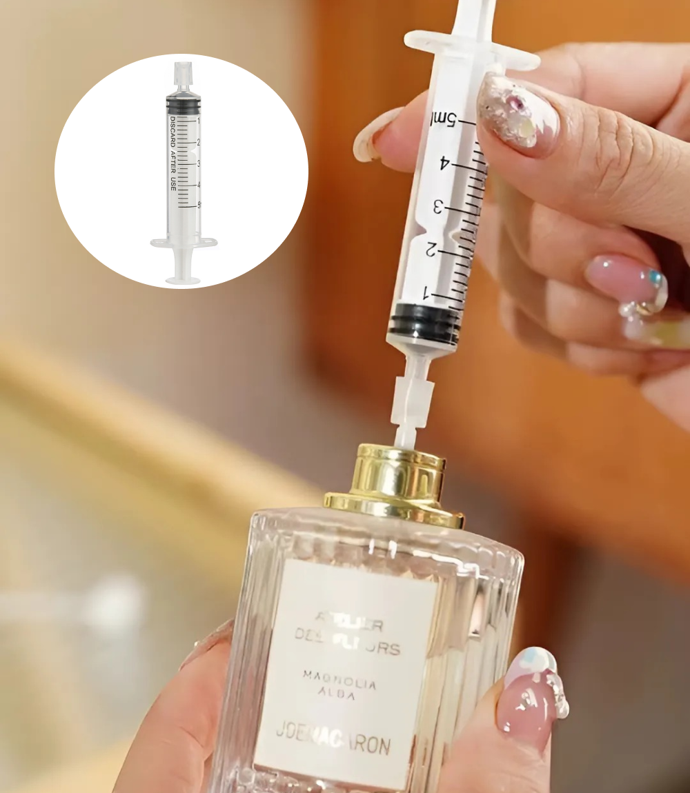 1+1 향수소분주사기 화장품 공병 리필 툴 주사기 스포이드 스틱 5ML - 상세 이미지 3