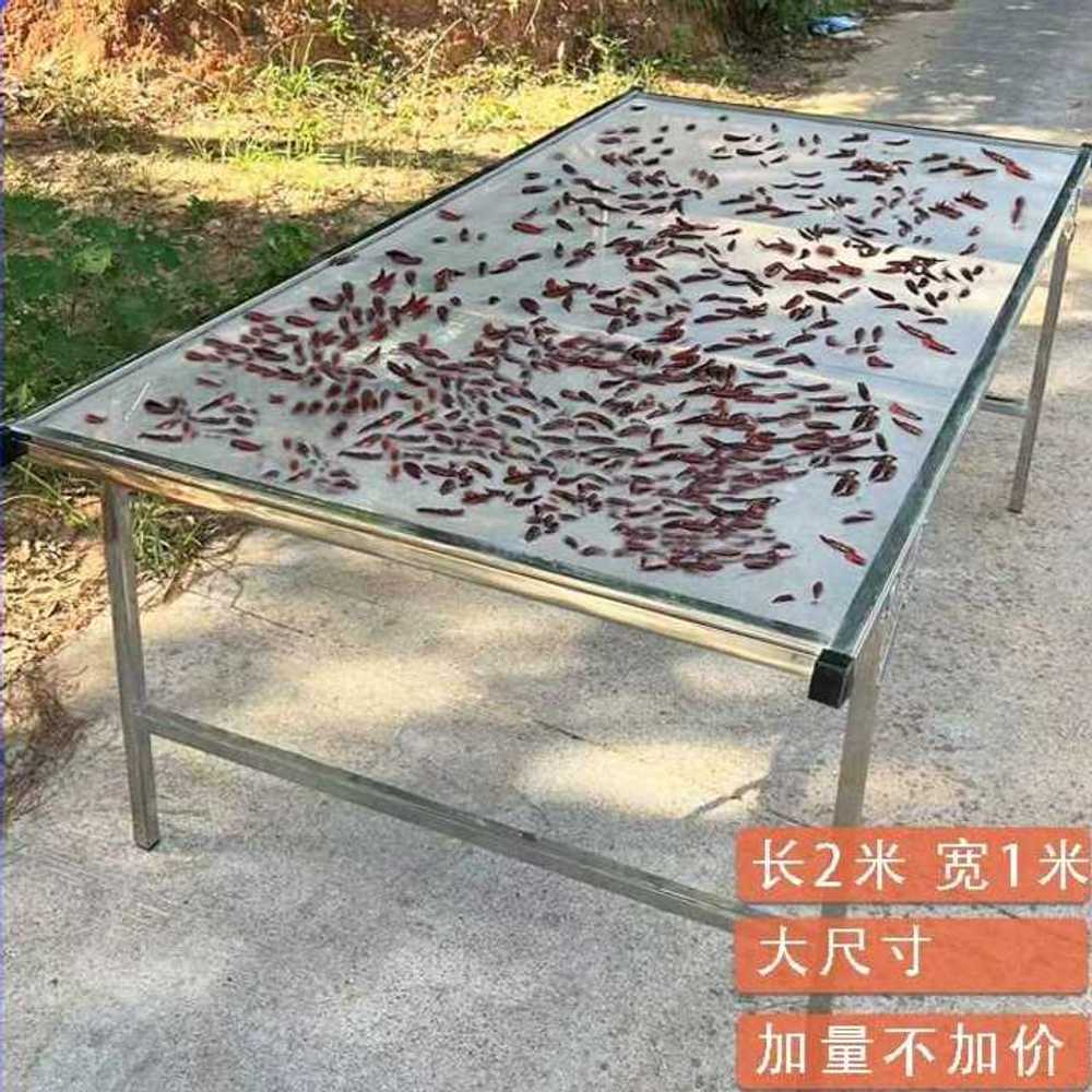 고추 건조대 건어물 접이식 선반 망 식품 곶감 채반 - 상세 이미지 2