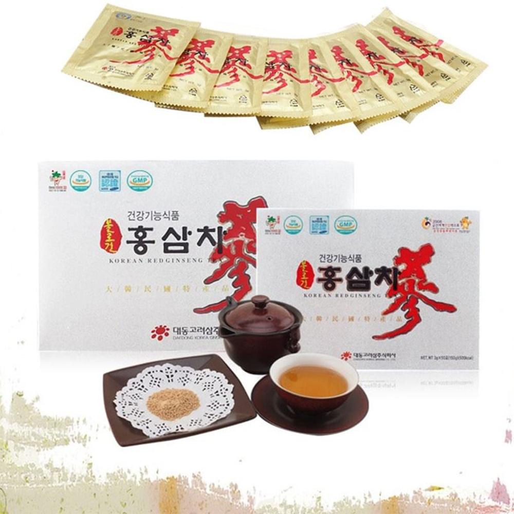 면역력 불로건 홍삼차 100포 피로개선 1개월분 - 상품 이미지