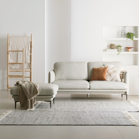 막스앤 피렌체 3인 가죽소파 이태리 통가죽 소파