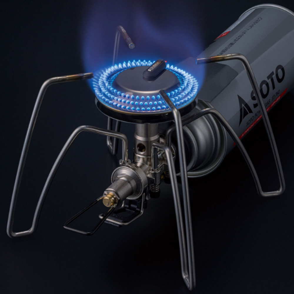 소토 레귤레이터 SOTO 340 스토브 부탄가스 백패킹버너 실버