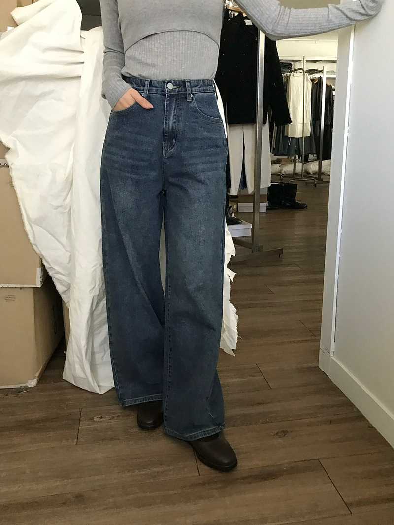 [무료배송] [숏,기본,롱] [S-XL] 매버릭 속밴딩 데님 팬츠 - 흑청(기본)S / 흑청(롱)M / 흑청(숏)XL /  진청(롱)L 당일발송 상세 이미지 56