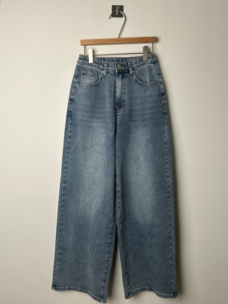 [무료배송] [숏,기본,롱] [S-XL] 매버릭 속밴딩 데님 팬츠 - 흑청(기본)S / 흑청(롱)M / 흑청(숏)XL /  진청(롱)L 당일발송 상세 이미지 66